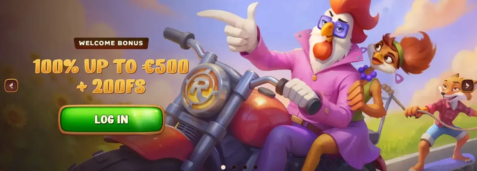 Roostino Casino Willkommen